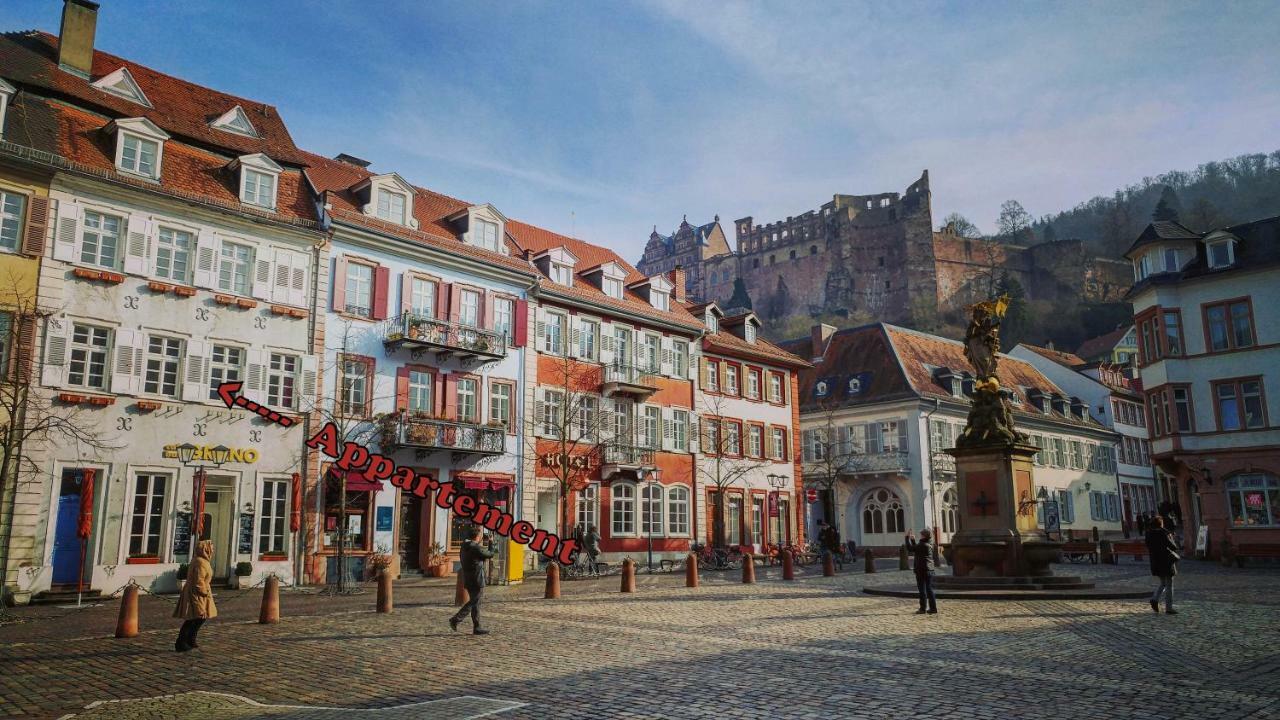 Wohnen Unter Dem Schloss Heidelberg Eksteriør billede